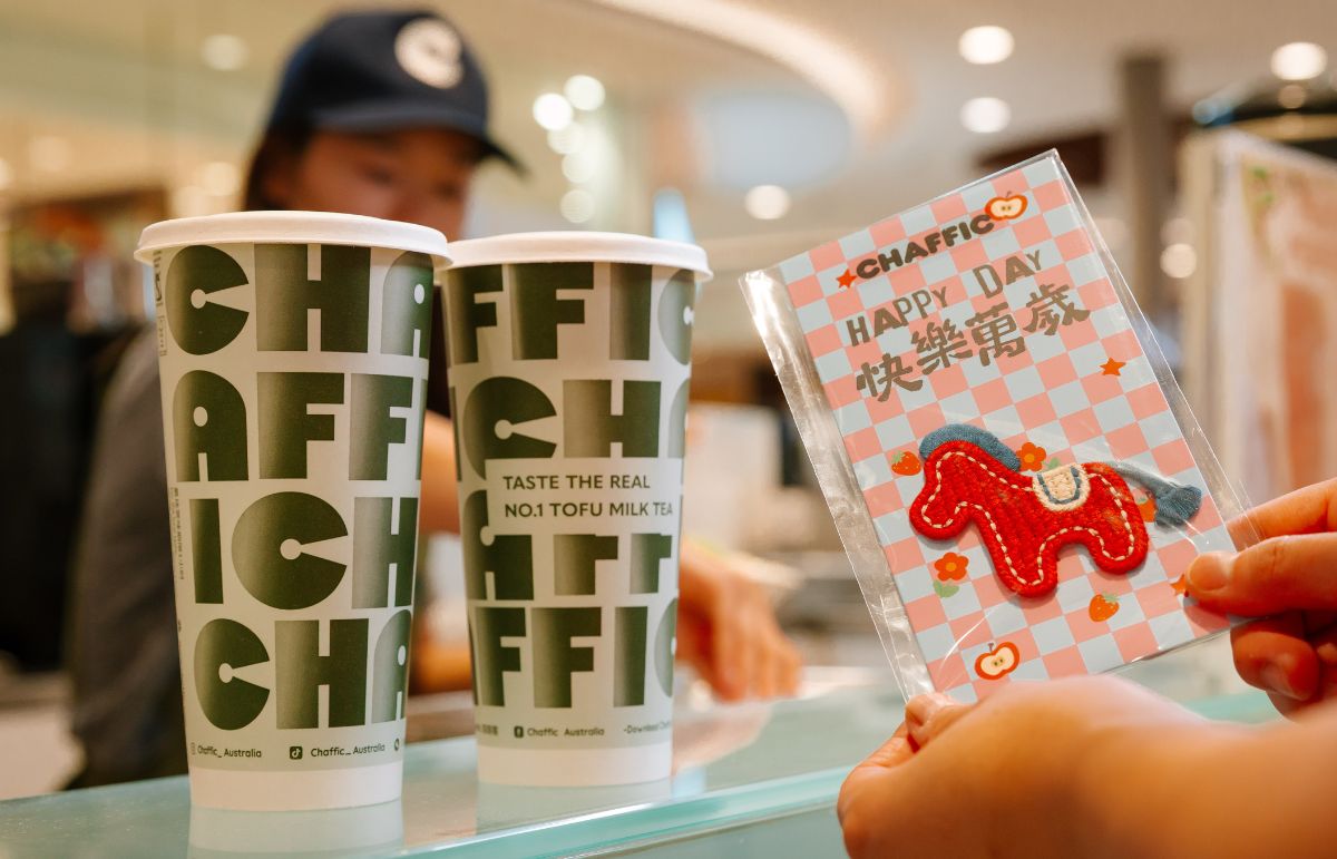 Chaffic Two Large Drinks with Red Packet